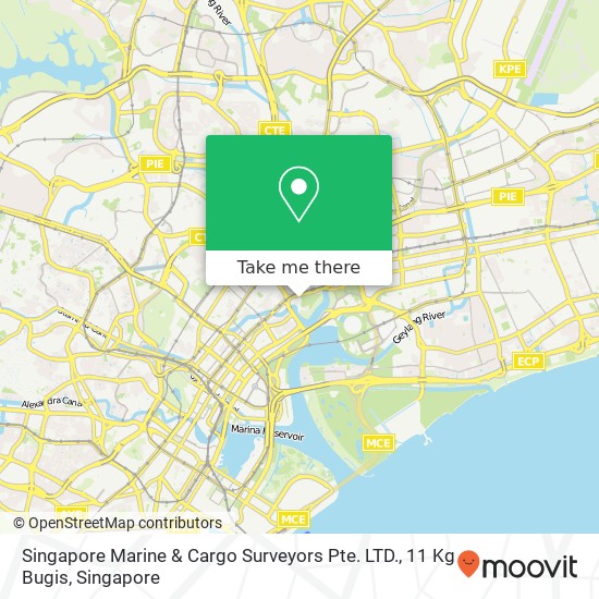 Singapore Marine & Cargo Surveyors Pte. LTD., 11 Kg Bugis地图