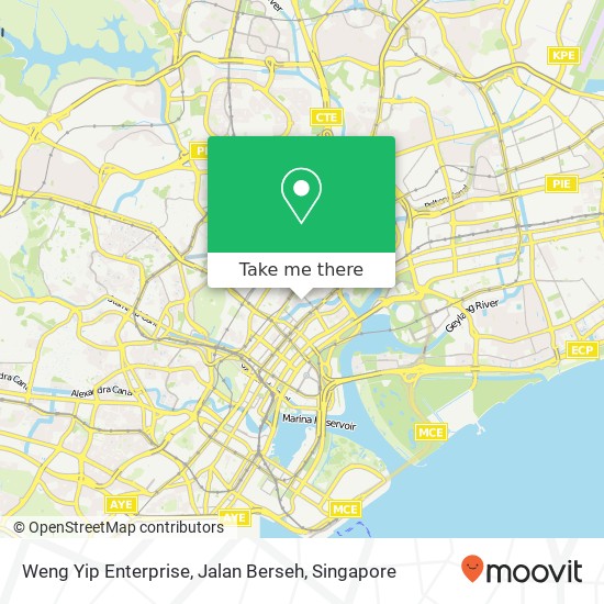 Weng Yip Enterprise, Jalan Berseh map
