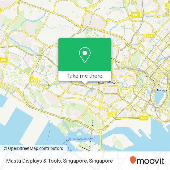 Masta Displays & Tools, Singapore地图