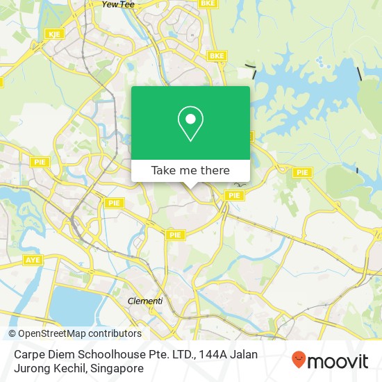 Carpe Diem Schoolhouse Pte. LTD., 144A Jalan Jurong Kechil地图