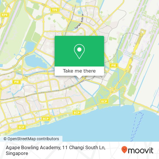 Agape Bowling Academy, 11 Changi South Ln地图