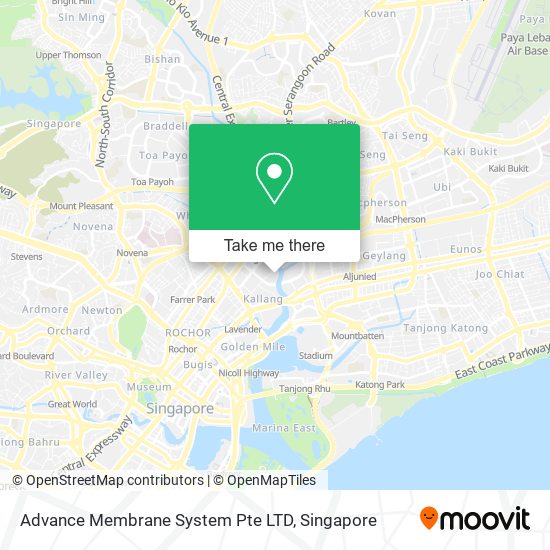 Advance Membrane System Pte LTD map