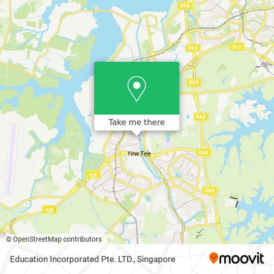 Education Incorporated Pte. LTD. map