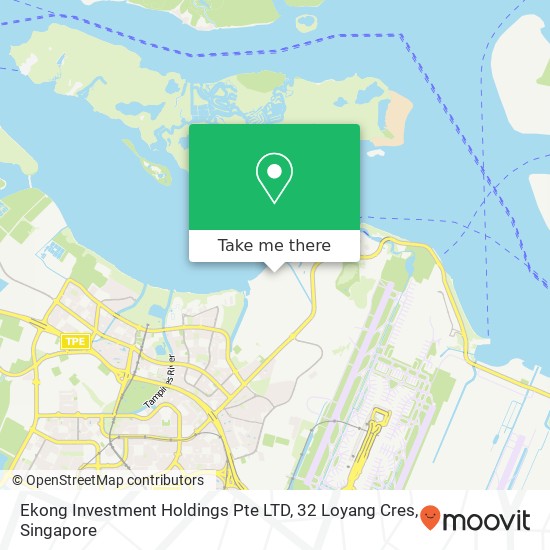 Ekong Investment Holdings Pte LTD, 32 Loyang Cres map