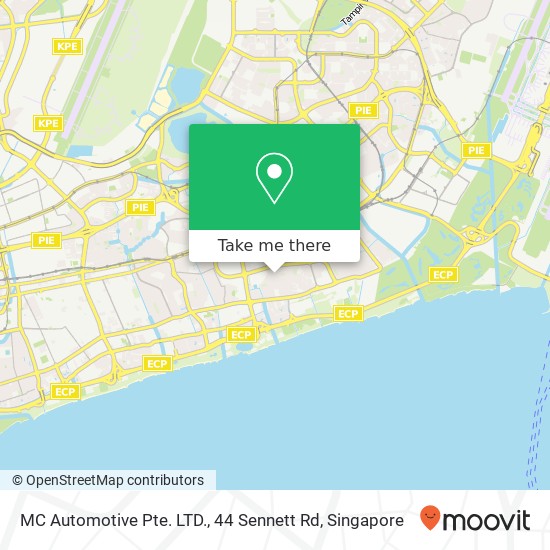 MC Automotive Pte. LTD., 44 Sennett Rd地图