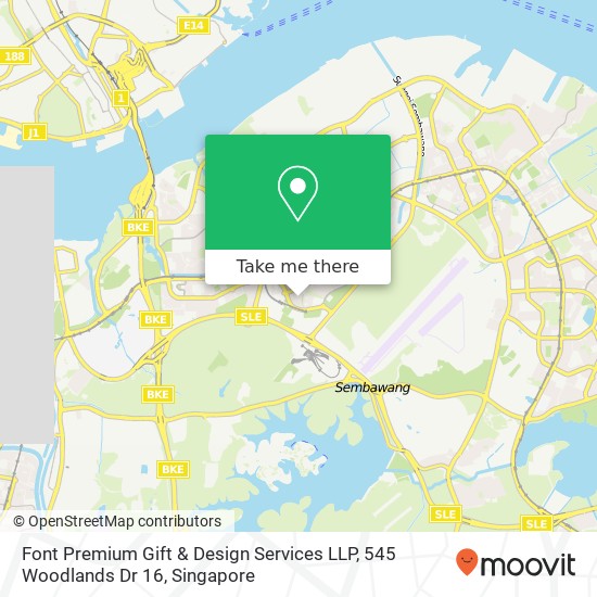 Font Premium Gift & Design Services LLP, 545 Woodlands Dr 16 map