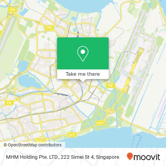 MHM Holding Pte. LTD., 222 Simei St 4 map