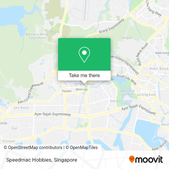 Speedmac Hobbies map