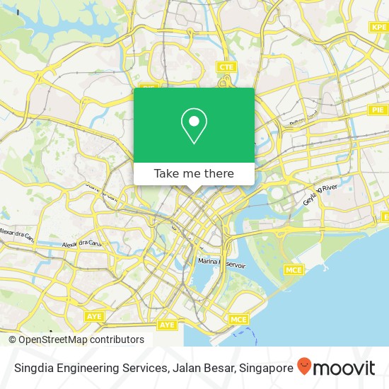 Singdia Engineering Services, Jalan Besar地图