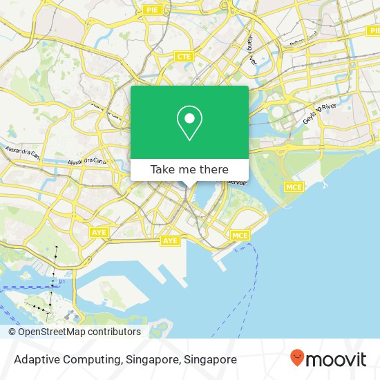 Adaptive Computing, Singapore map