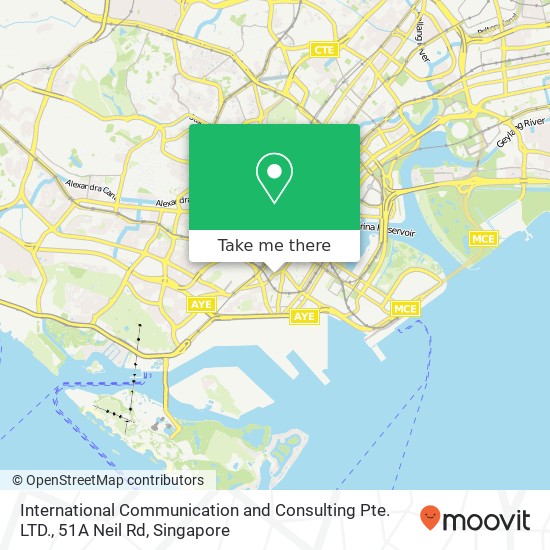 International Communication and Consulting Pte. LTD., 51A Neil Rd map