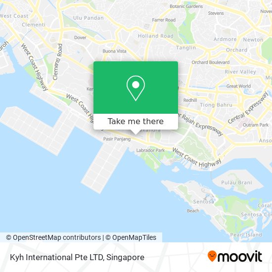 Kyh International Pte LTD map