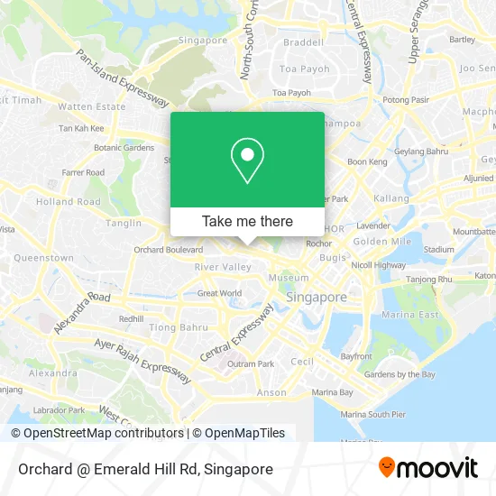 Orchard @ Emerald Hill Rd map
