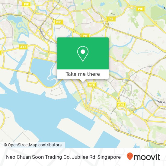 Neo Chuan Soon Trading Co, Jubilee Rd map