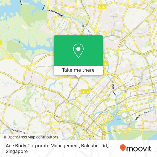 Ace Body Corporate Management, Balestier Rd map