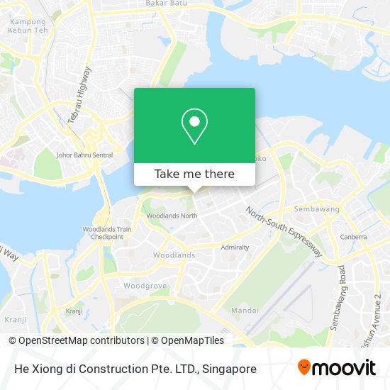 He Xiong di Construction Pte. LTD. map