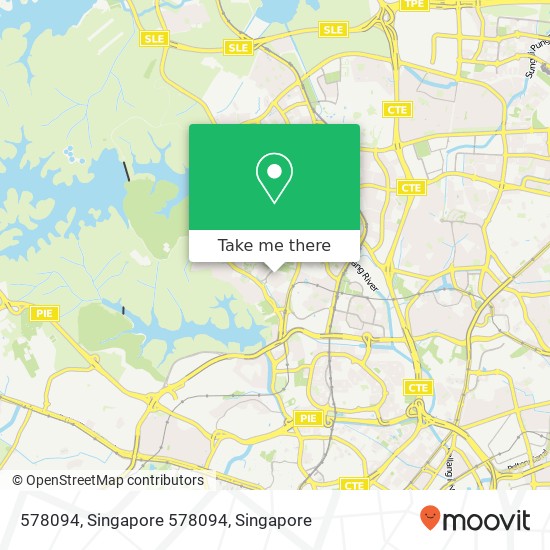 578094, Singapore 578094 map