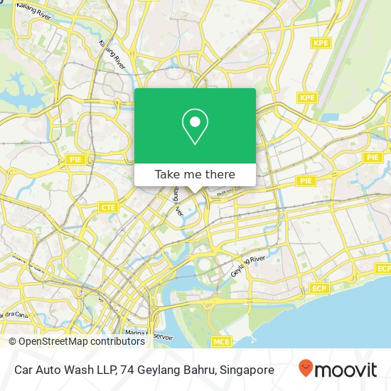 Car Auto Wash LLP, 74 Geylang Bahru map