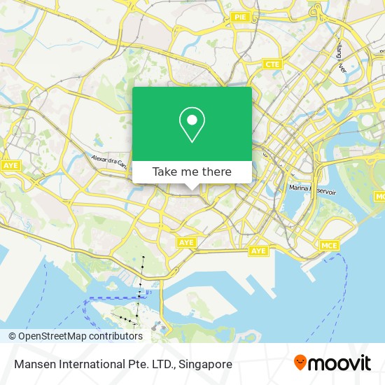 Mansen International Pte. LTD. map