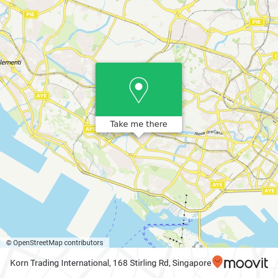 Korn Trading International, 168 Stirling Rd map