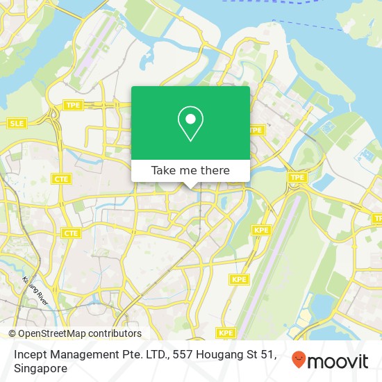 Incept Management Pte. LTD., 557 Hougang St 51 map