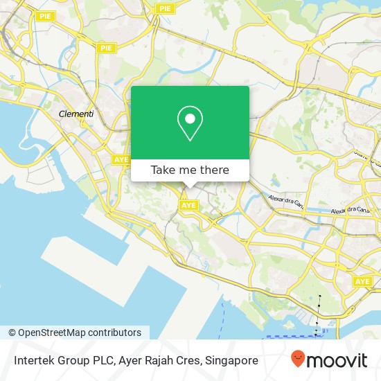 Intertek Group PLC, Ayer Rajah Cres map