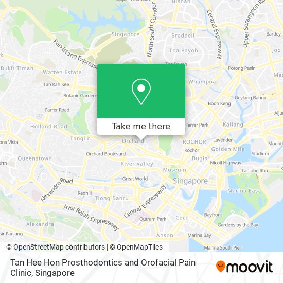 Tan Hee Hon Prosthodontics and Orofacial Pain Clinic map