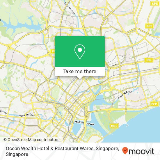 Ocean Wealth Hotel & Restaurant Wares, Singapore map