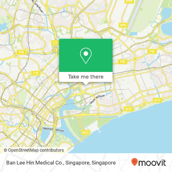 Ban Lee Hin Medical Co., Singapore地图