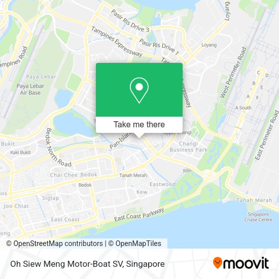 Oh Siew Meng Motor-Boat SV map