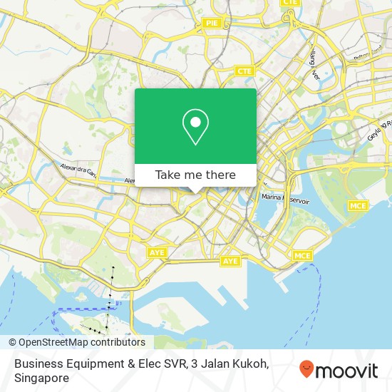 Business Equipment & Elec SVR, 3 Jalan Kukoh map