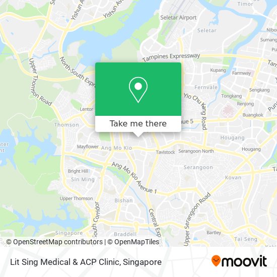 Lit Sing Medical & ACP Clinic map