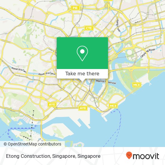 Etong Construction, Singapore map