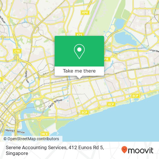 Serene Accounting Services, 412 Eunos Rd 5 map