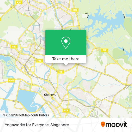 Yogaworkx for Everyone map