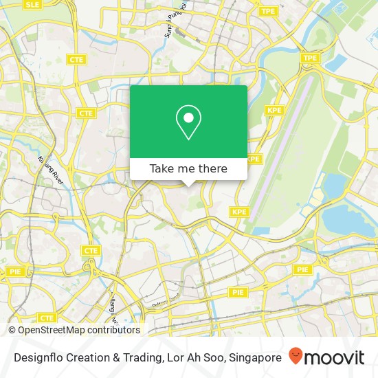 Designflo Creation & Trading, Lor Ah Soo map