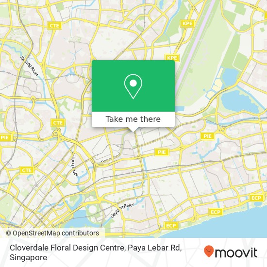 Cloverdale Floral Design Centre, Paya Lebar Rd地图