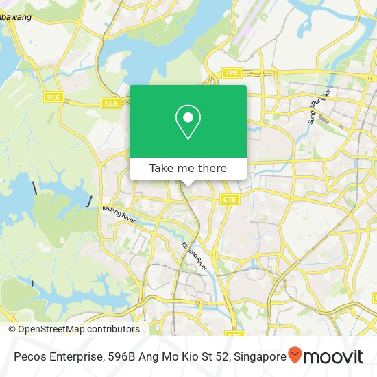 Pecos Enterprise, 596B Ang Mo Kio St 52地图