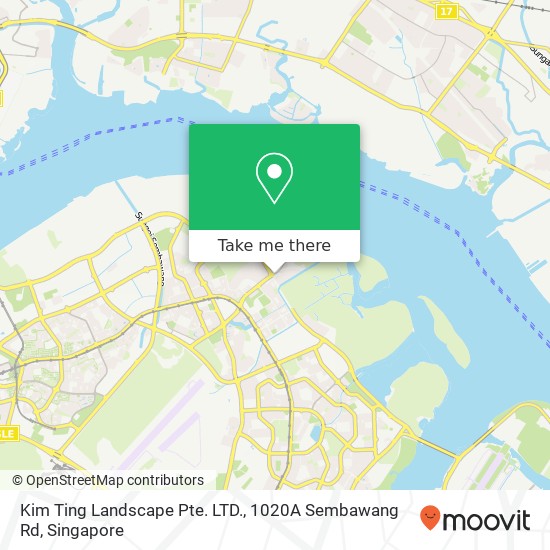 Kim Ting Landscape Pte. LTD., 1020A Sembawang Rd map