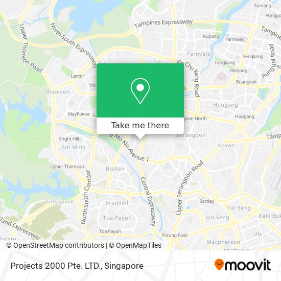 Projects 2000 Pte. LTD. map