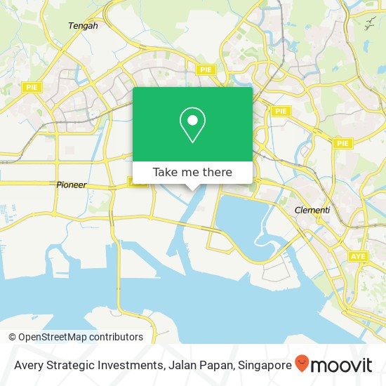 Avery Strategic Investments, Jalan Papan地图