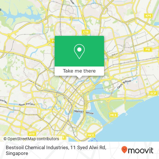 Bestsoil Chemical Industries, 11 Syed Alwi Rd地图