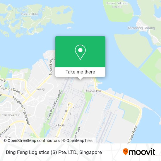 Ding Feng Logistics (S) Pte. LTD. map