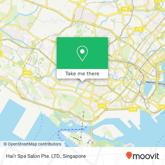 Hai'r Spa Salon Pte. LTD. map