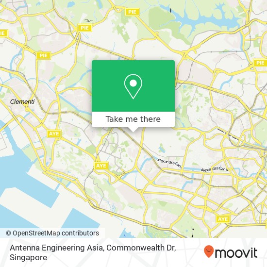 Antenna Engineering Asia, Commonwealth Dr map
