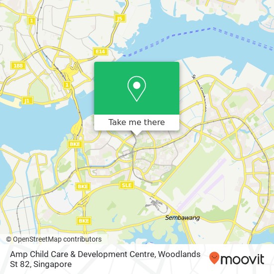 Amp Child Care & Development Centre, Woodlands St 82地图