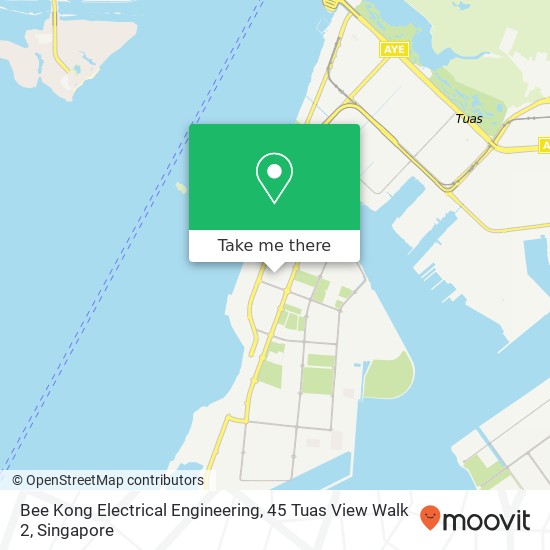 Bee Kong Electrical Engineering, 45 Tuas View Walk 2地图