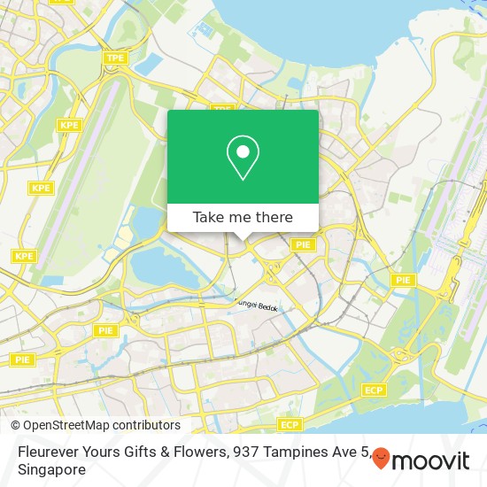 Fleurever Yours Gifts & Flowers, 937 Tampines Ave 5 map