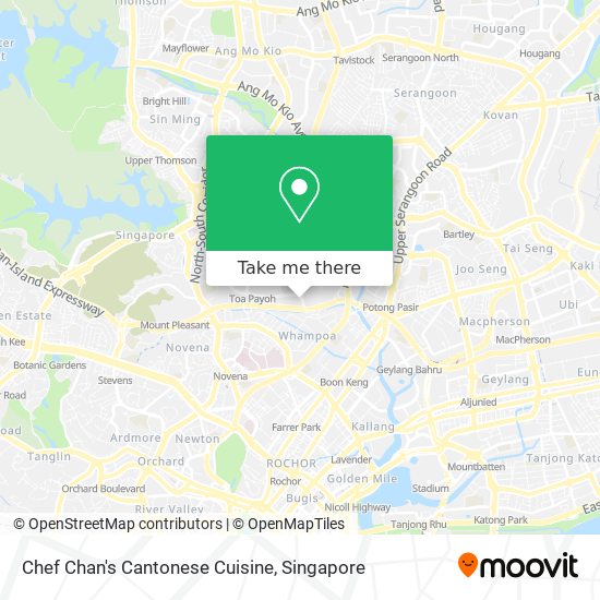 Chef Chan's Cantonese Cuisine map