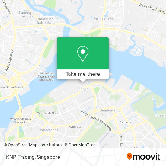 KNP Trading map